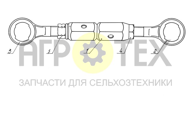 Чертеж Подвеска регулируемая (54-1-4-18)